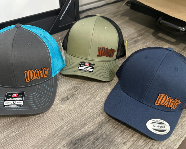Idaho Leather Patch Adjustable Hat