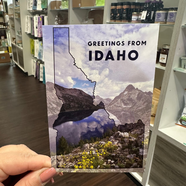Greetings from Idaho Postcard