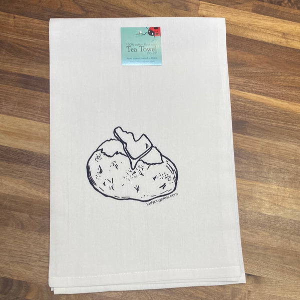 Idaho Baked Potato Tea Towel