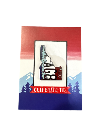 Lost Little Things - Celebrate Idaho Enamel Pin