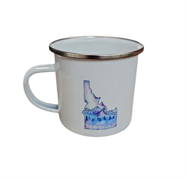 Idahome Enamel Mug