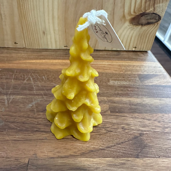 Pine Tree Beeswax Candle (Mini) 2oz