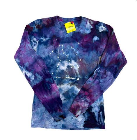 Ice Dyed Idaho Constellation Long sleeve Shirt