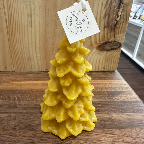 Pine Tree Beeswax Candle (Large) 5oz