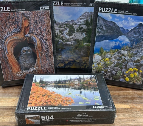 Hiking Idaho Puzzles 504 Pieces, Assorted.