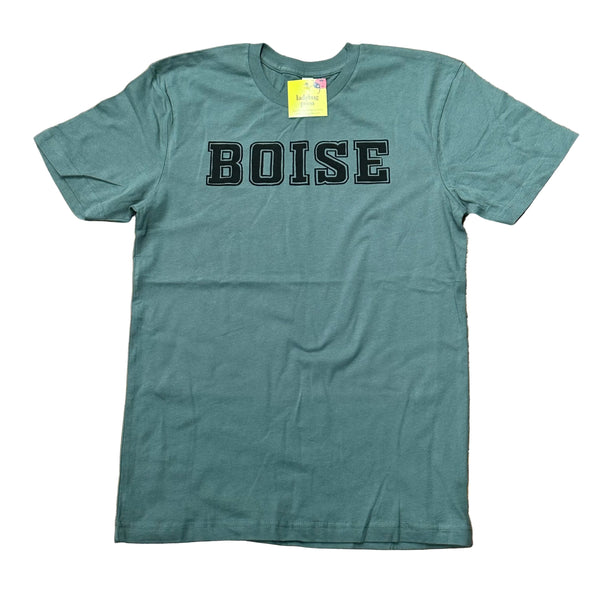 BOISE T-shirt, eco-friendly waterbased inks