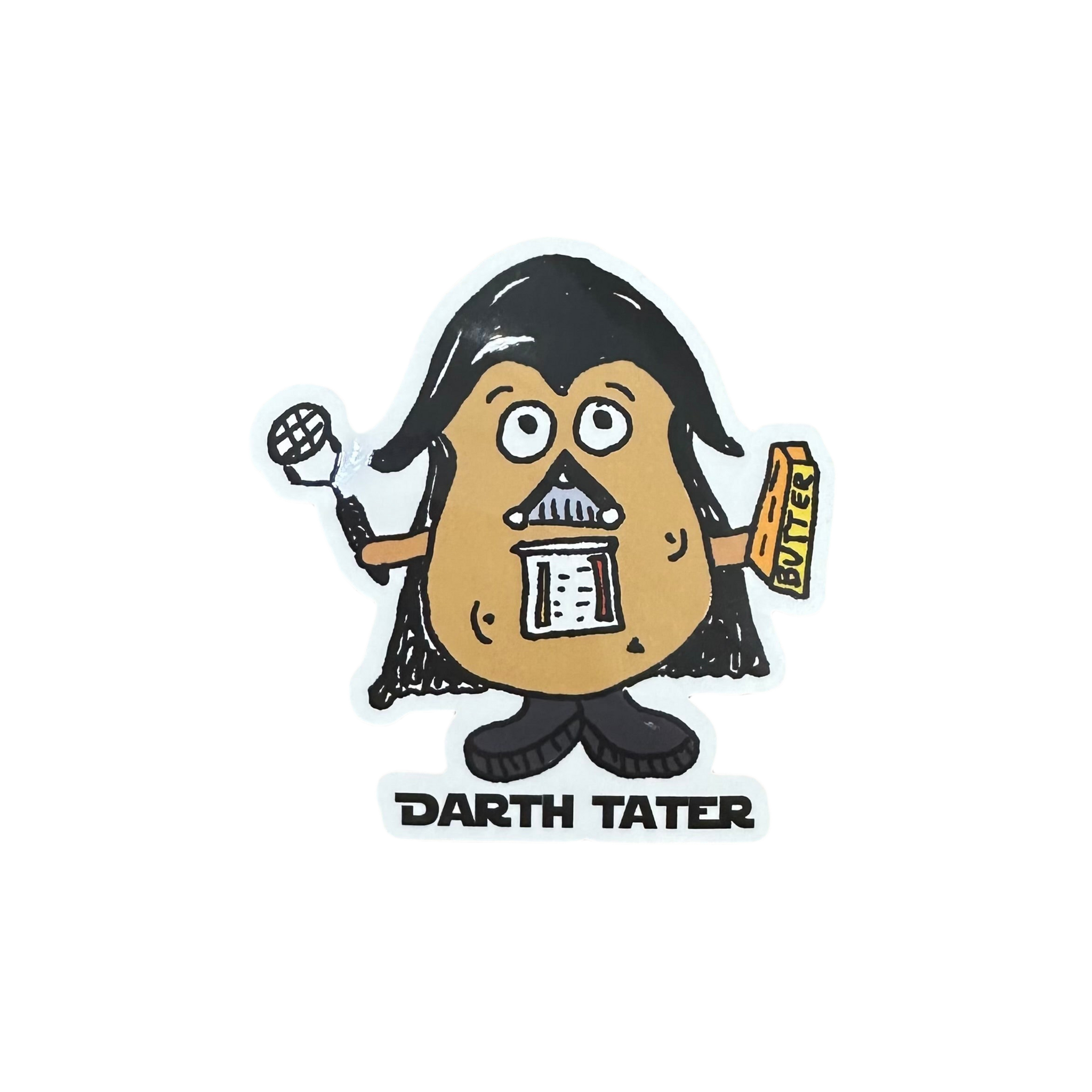 Darth Tater Sticker