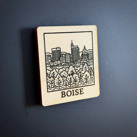 Boise Wood Magnet, CDA