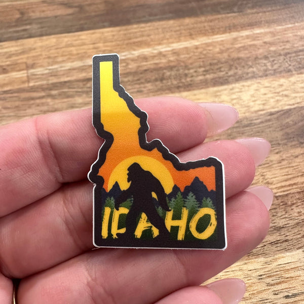 Idaho Sasquatch Mini Sticker