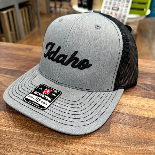 3D Idaho Embroidered Trucker Hat