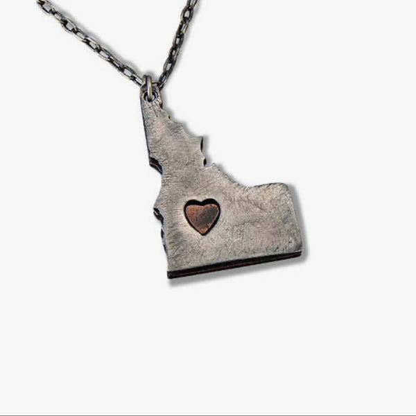 Idaho Heart Necklace