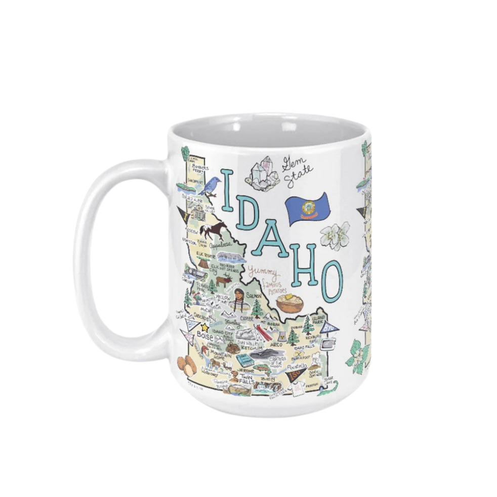 Idaho Ceramic Mug, 15oz