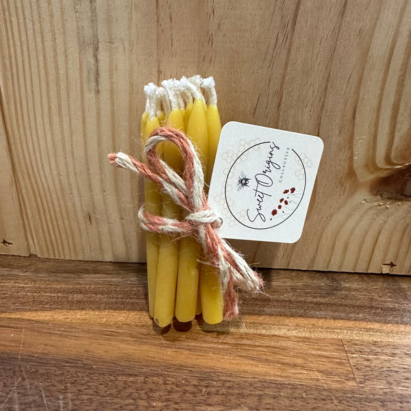 Birthday Beeswax Candles 10pk