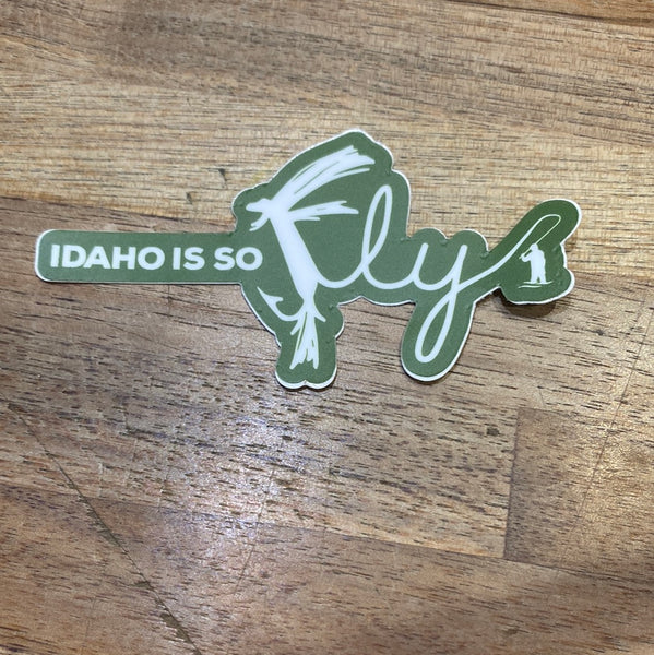 Idaho Is So Fly Sticker MINI