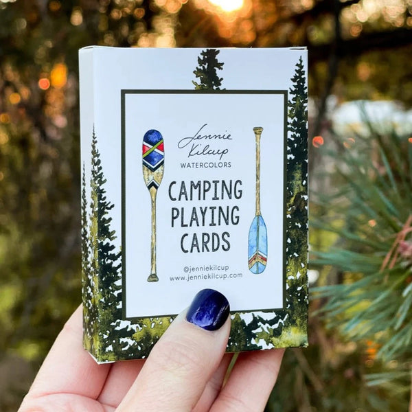 Fun Camping Playing Cards