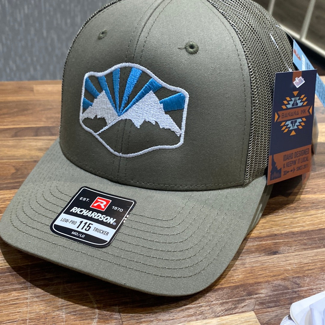 BANANA ink Hat, idaho mountains
