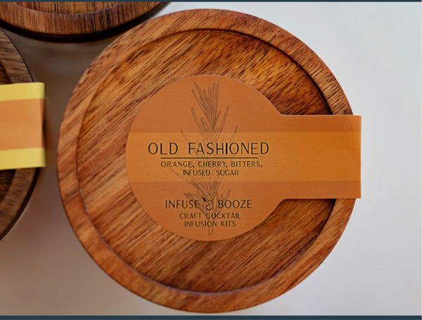 Infuse & Booze Cocktail Kit, Old Fashioned