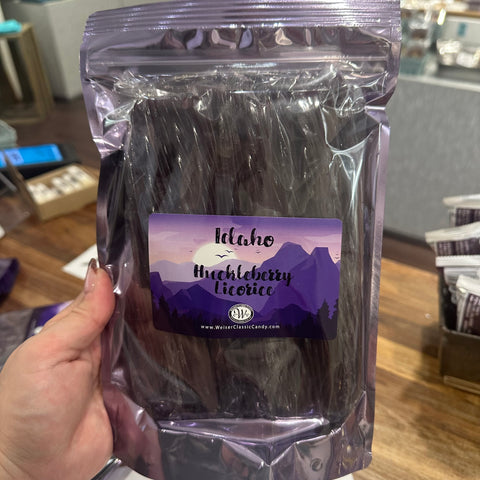 Huckleberry Licorice 1 lb bag