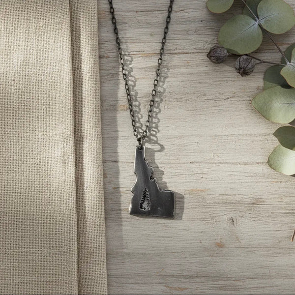 Idaho Pine Tree Necklace