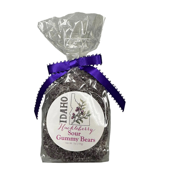 Wild Huckleberry Sour Gummy Grizzlies 7oz