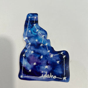Glow-in-the-Dark Idaho constellation sticker