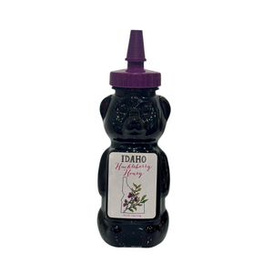Huckleberry Honey Bear, 12oz Bottle