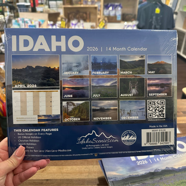 Idaho 2026 Calendar