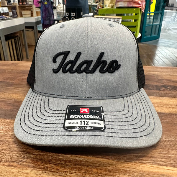 3D Idaho Embroidered Trucker Hat