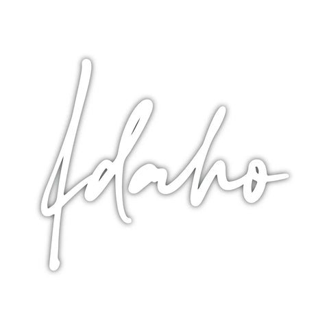 Fancy Idaho Decal, CDA