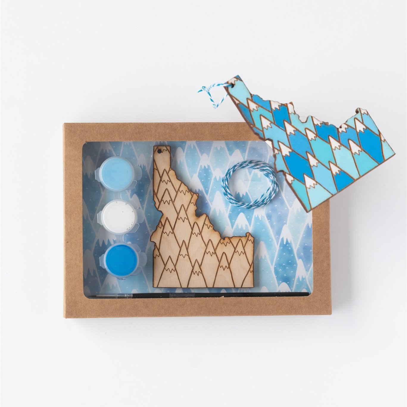 DIY Idaho Ornament Paint Kit