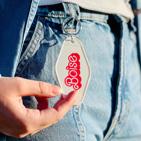 Boise Barbie Keychain