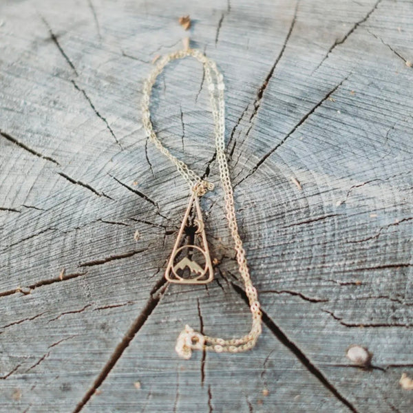 Moonlight Necklace, Silver