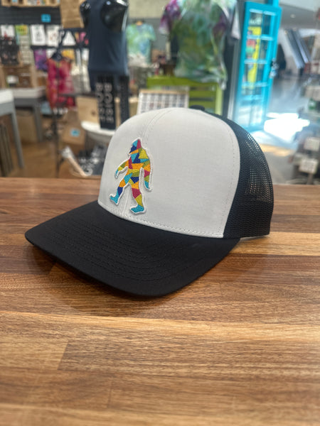 Neon Bigfoot Trucker Hat