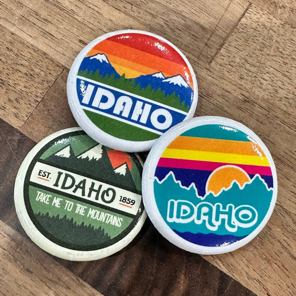Idaho Souvenir Buttons!