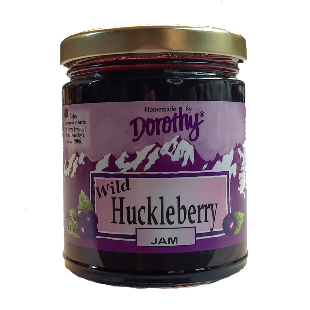 Huckleberry Jam - 11oz Large Jar