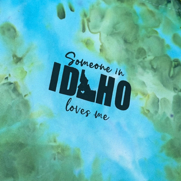 Someone in Idaho Loves Me Ice Dyed Apron