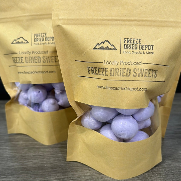 Freeze Dried Huckleberry Salt Water Taffy