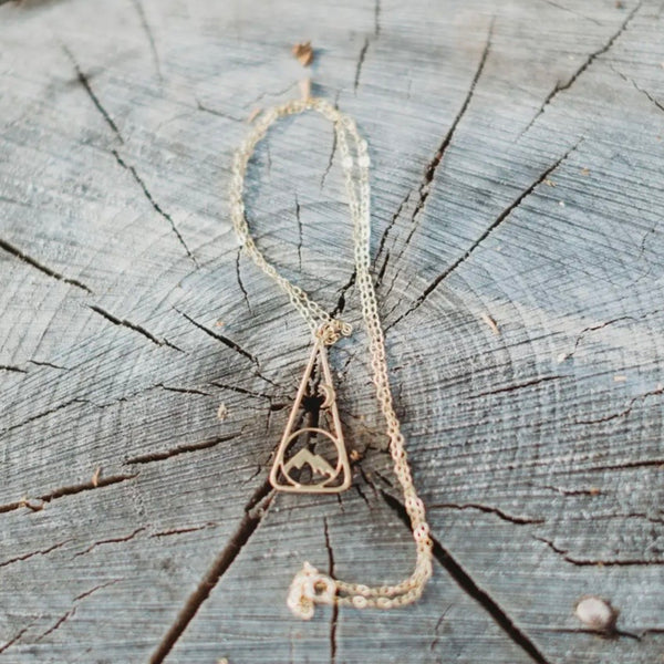 Moonlight Necklace, Silver