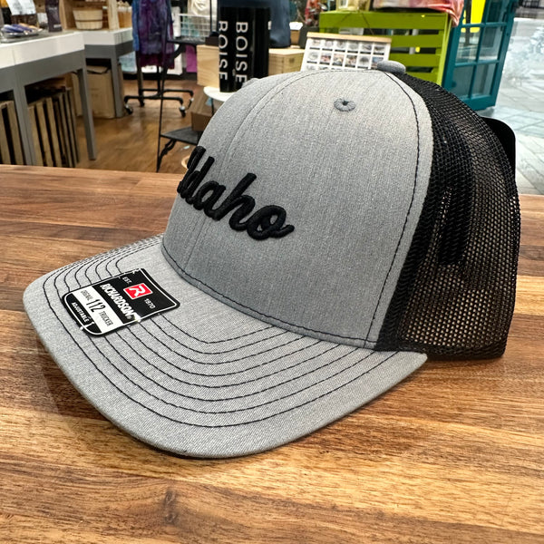 3D Idaho Embroidered Trucker Hat