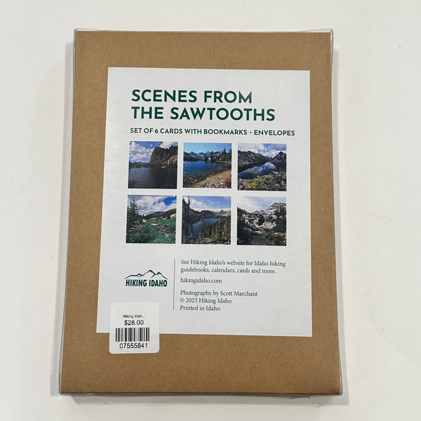 Hiking Idaho, Scenes from the Sawtooths Greeting Cards 6pack
