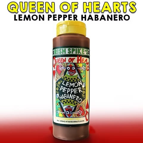 Queen of Hearts, Lemon Pepper Habanero Sauce