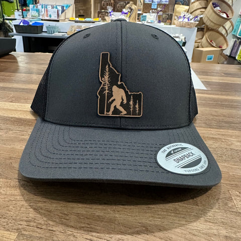 Bigfoot Idaho Hat, Charcoal