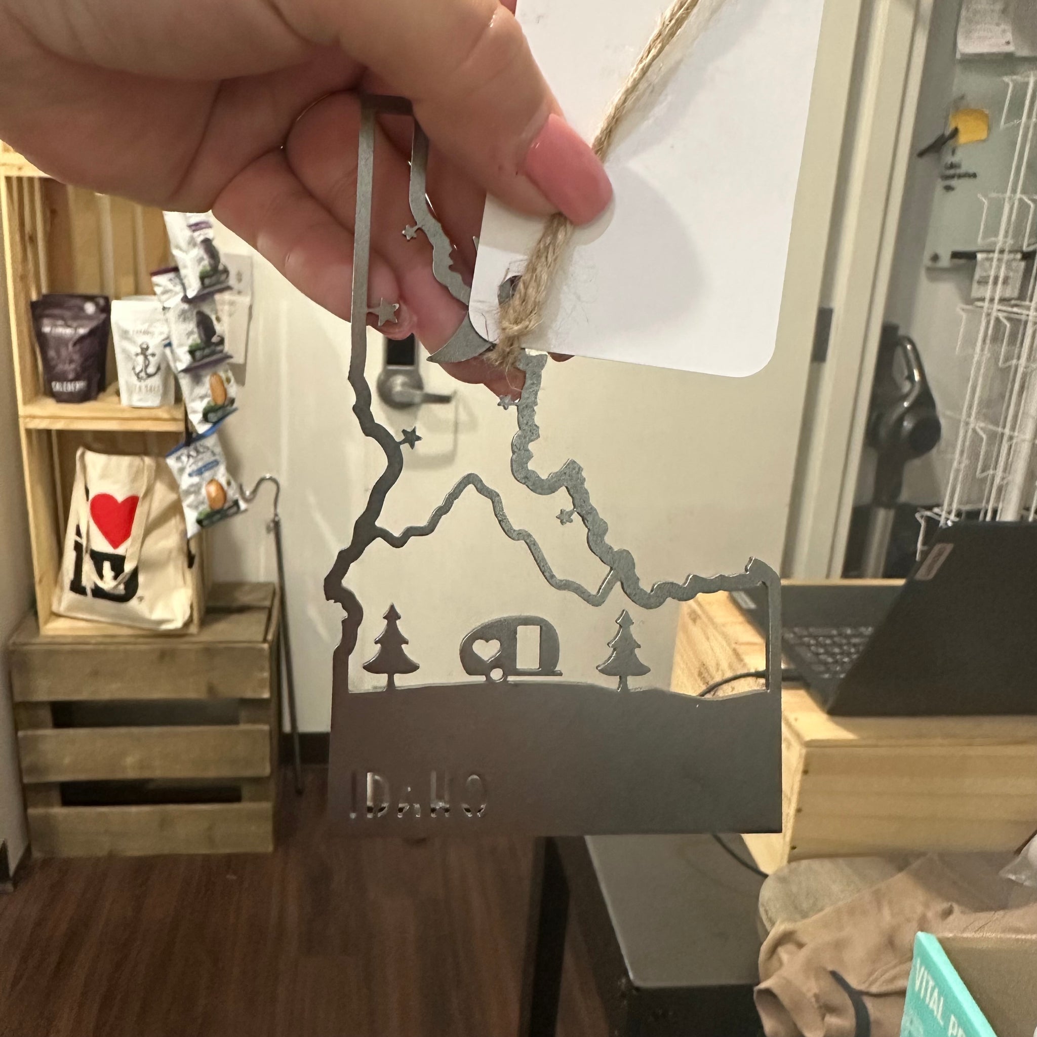 Idaho Scenes Steel Ornament