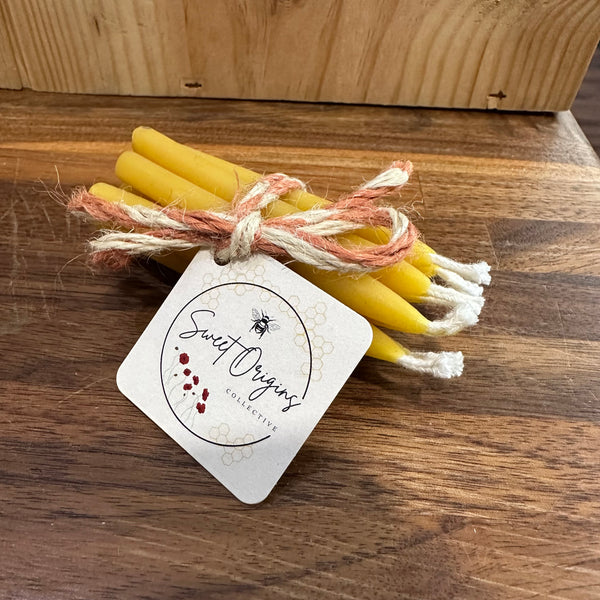 Birthday Beeswax Candles 10pk