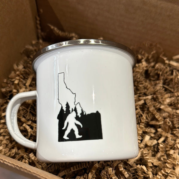 Idaho Yeti Enamel Mug