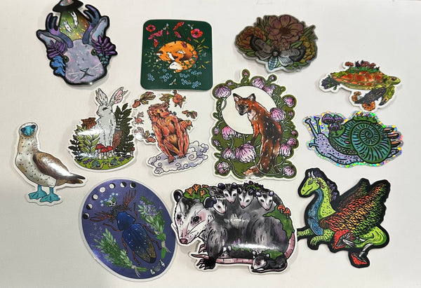 Stickers by Mystified, Assorted Designs