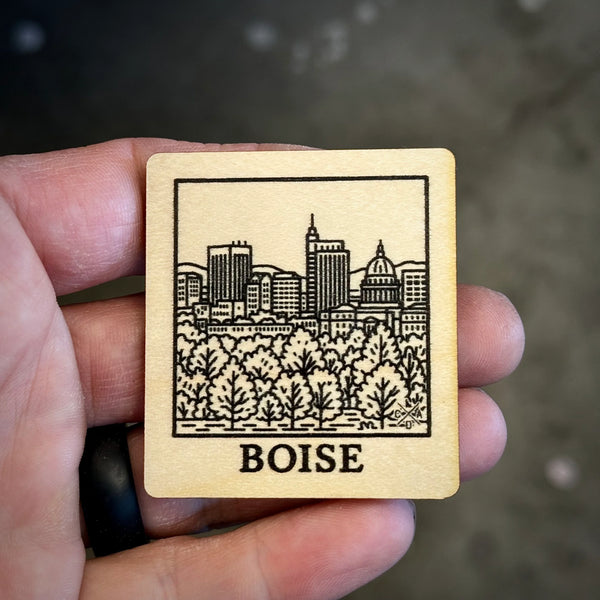 Boise Wood Magnet, CDA