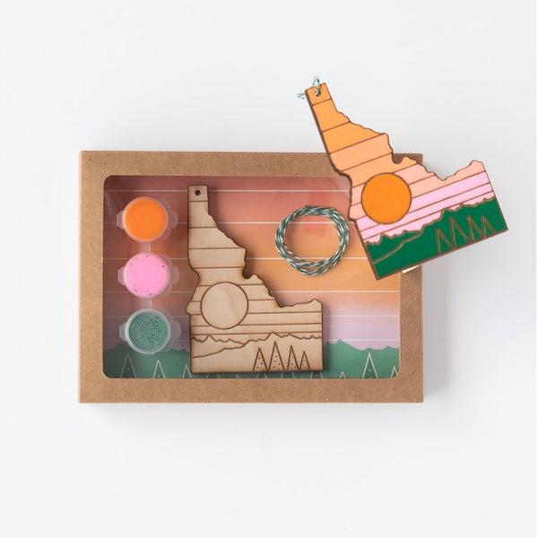 DIY Idaho Ornament Paint Kit