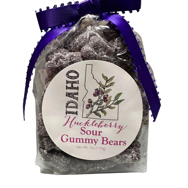 Wild Huckleberry Sour Gummy Grizzlies 7oz