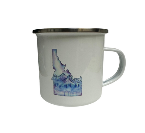 Idahome Enamel Mug